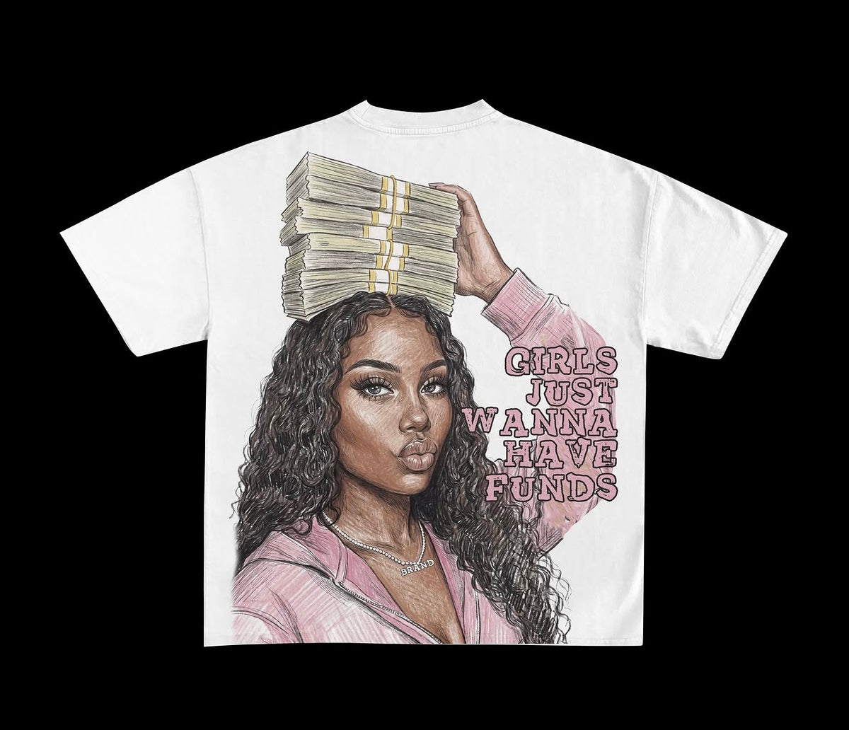 FlyMon3yGirl crop tee